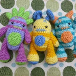 Mini Monsters Amigurumi Crochet Pattern