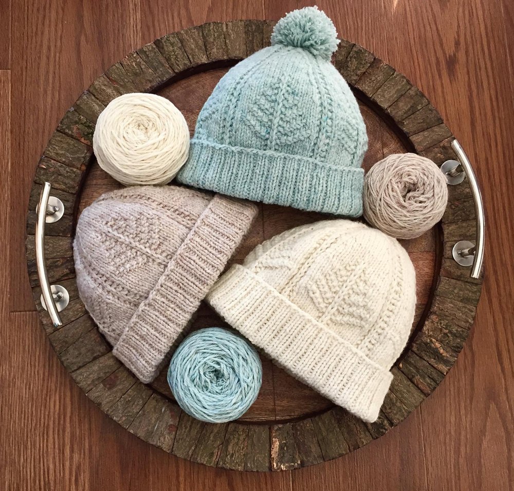 Seton Portage Hat Knitting pattern by Monika Anna.