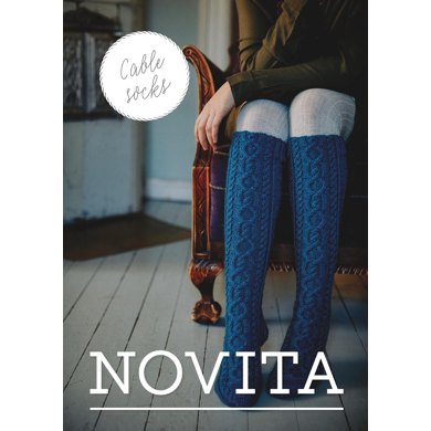 Cable Socks in Novita 7 Veljesta - 11 - Downloadable PDF