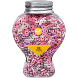 Wilton Valentine's XO Sprinkles Mix Bottle