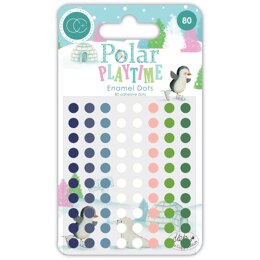 Craft Consortium Polar Playtime Adhesive Enamel Dots
