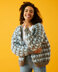 Bubble Stitch Cardigan - Free Knitting Pattern For Women - Cardigan Knitting Pattern in Paintbox Yarns Simply Super Chunky
