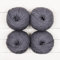 MillaMia Naturally Soft Super Chunky Ebba Cable Cape 4 Ball Project Pack - Carbon (405)