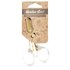 Hemline Scissors: Embroidery: 12.5cm: Acrylic and Brushed Gold - 12.5cm/5in