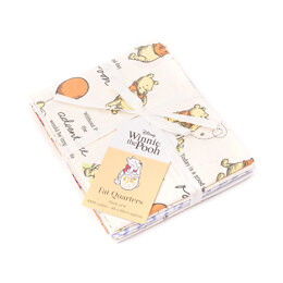 LoveCrafts Fat Quarter Stoffpaket Family Favourites – Winnie the Pooh