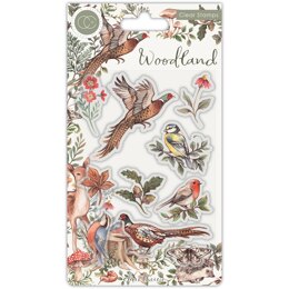 Craft Consortium Woodland - Stamp Set - Birds