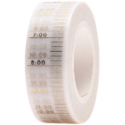 Paper Poetry Bullet Journal Time Washi Tape