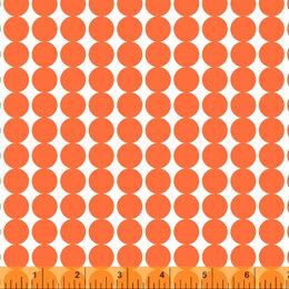 Windham Fabrics Dot Dot Dot - Connected Dot Orange