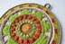 Wheel of Magic Mandala Potholder