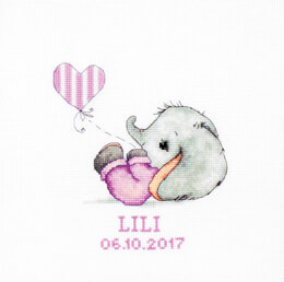 Luca-S Baby Girl Cross Stitch Kit