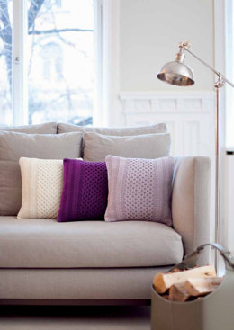 "Honey Cushion" - Cushion Knitting Pattern For Home in MillaMia Naturally Soft Merino