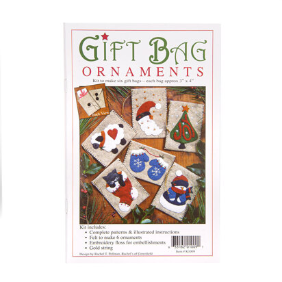 Rachel's Of Greenfield Gift Bag Ornaments Sewing Kit