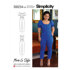 Simplicity Misses' Jumpsuit S9234 - Paper Pattern, Size H5 (6-8-10-12-14)