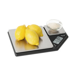 Taylor Pro Dual Platform Digital Kitchen Scale, 5kg/500g