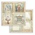Stamperia Scrapbooking Pad 15.24 x 15.24 cm (6x6) Double Face Sleeping Beauty