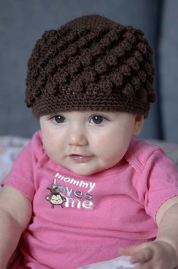 Crochet Baby Hat in Plymouth Dreambaby DK - F484
