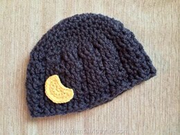 Crochet Crescent Moon Applique Pattern Easy Embellishment