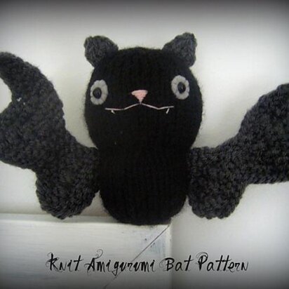 Bat Knit Amigurumi Pattern