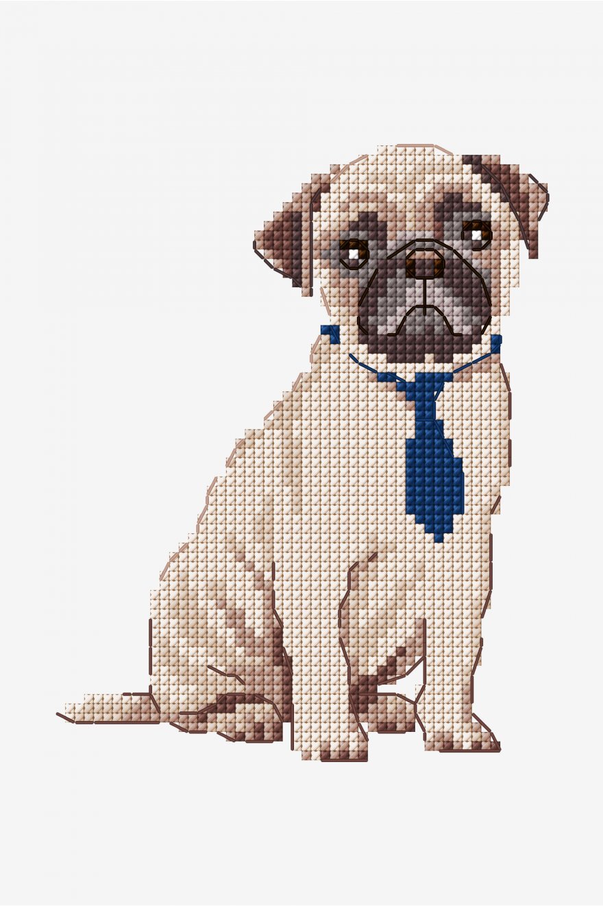 Pop Art Beagle Dog Cross Stitch Pattern 2 Charts Instant Download Counted Cross Stitch DIY Printable PDF Pattern Animal Cross Stitch