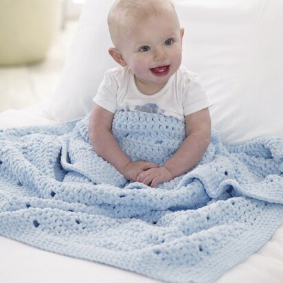 Crochet Blankets in King Cole Yummy - 4824 - Downloadable PDF