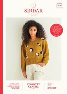 Sweater in Sirdar Country Classic 4 Ply - 10240 - Leaflet