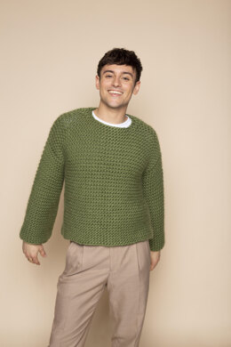 Made with Love by Tom Daley Jump to it Jumper L/XL - L/XL (Olive)