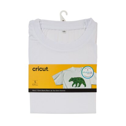 Cricut Men's T-Shirt Blank, Crew Neck - Small