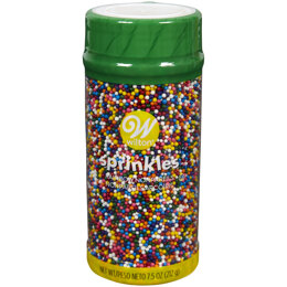 Wilton Rainbow Nonpareil Sprinkles, 7.5 oz.