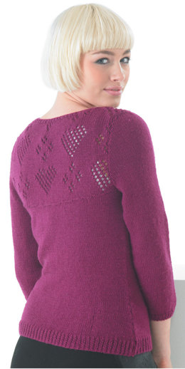 Heart Sweater in Wendy Merino DK - 5721