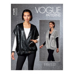 Vogue Misses' Vest V1690 - Paper Pattern, Size A ONE SIZE