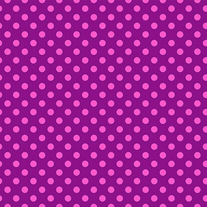 Tula Pink True Colors Pom Pom - Foxglve