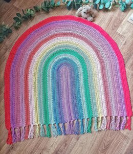 Razzle Dazzle Rainbow Blanket