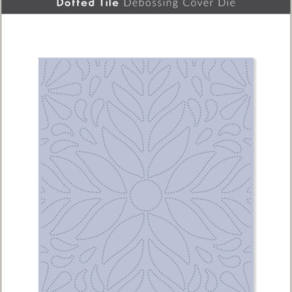 Altenew Dotted Tile Debossing Cover Die