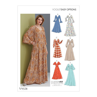 Vogue Misses' Dress V9328 - Sewing Pattern