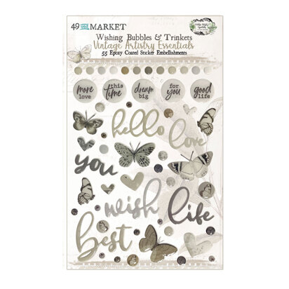 49 and Market Vintage Artistry Essentials – Wishing Bubbles and Trinkets