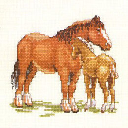 Pako Horse and Foal Cross Stitch Kit