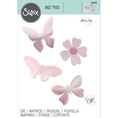 Sizzix Bigz Plus Die - Fantastical Butterflies by Olivia Rose