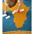 Africa Map C2C Blanket