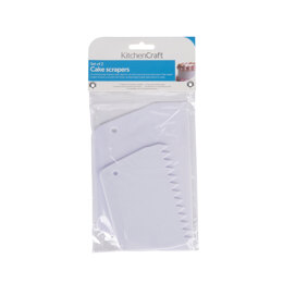 Kitchen Craft Sweetly Does It Two Piece Icing Scraper Set, Bagged with Header Card
