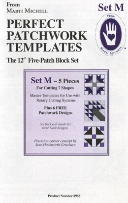 Marti Michell Template Set M Perfect Patchwork