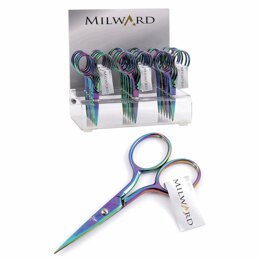 Milward Scissors: Embroidery: 9cm: Rainbow Multi - 9cm