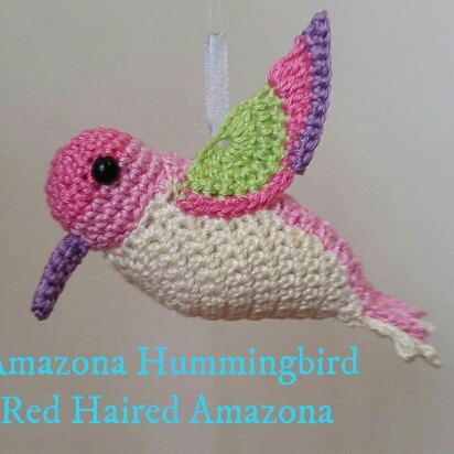 Amigurumi Bird: Pearly Hummingbird