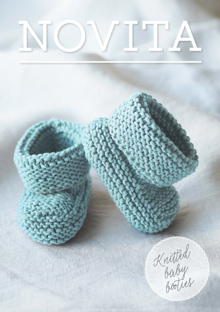 Easy Baby Booties Knitting Pattern