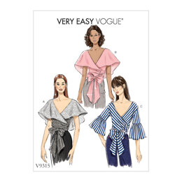 Vogue Misses' Top V9315 - Sewing Pattern