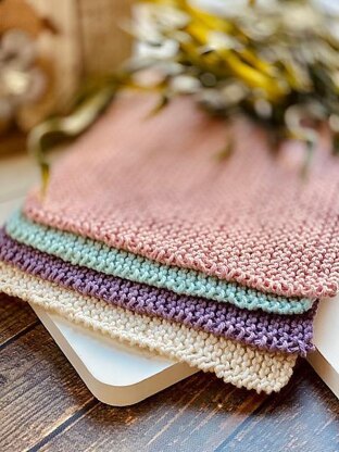 Simple Knitted Dishcloth