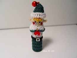 Elf Doll Lip Balm Holder Crochet Pattern
