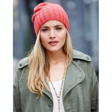 Effortless Beanie in Patons Classic Wool Worsted