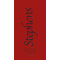 Stephens Tissue 750 x 500mm 10 Sheets - Dark Red