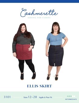 Cashmerette Ellis Skirt Pattern By Cashmerette CPP3101 - Paper Pattern, Size 12-28