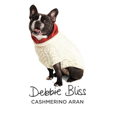Aran Doggy - Free Dog jumper Knitting Pattern For Dogs in Debbie Bliss Cashmerino Aran by Debbie Bliss